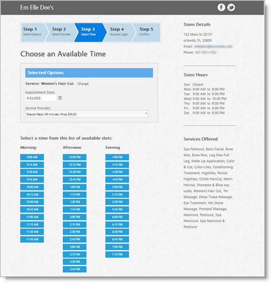 OnlinebookingClientSteps3