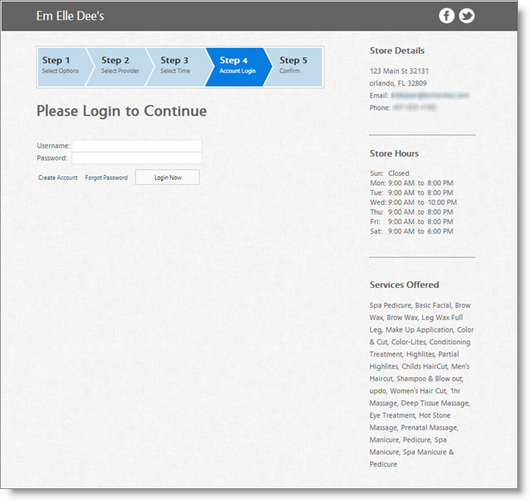 OnlinebookingClientSteps4