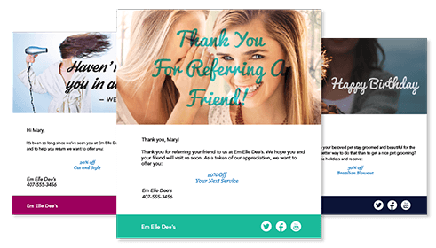 photo of examples of email templates